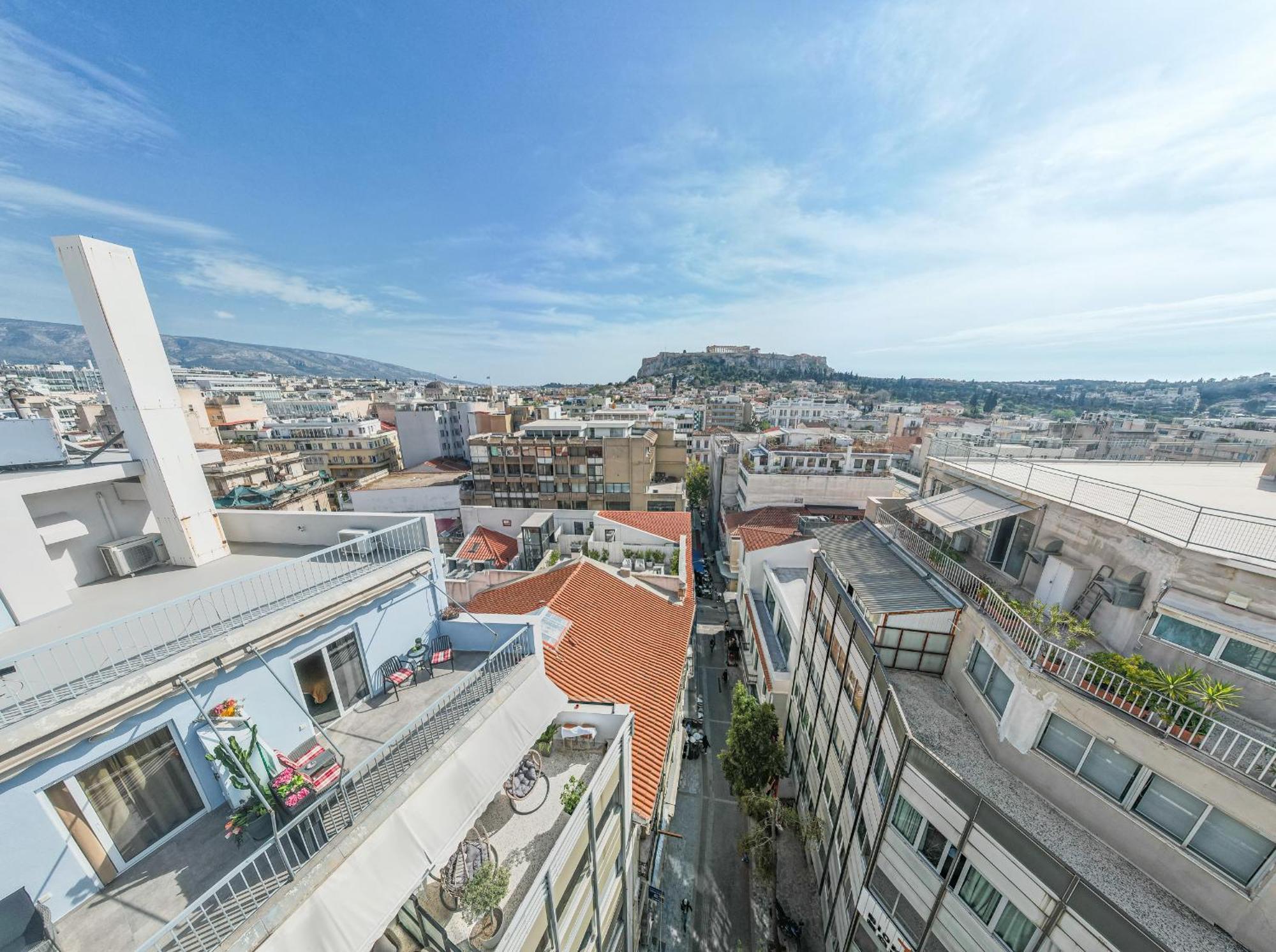 Sandra"S Acropolis View Penthouses Athens Exterior photo
